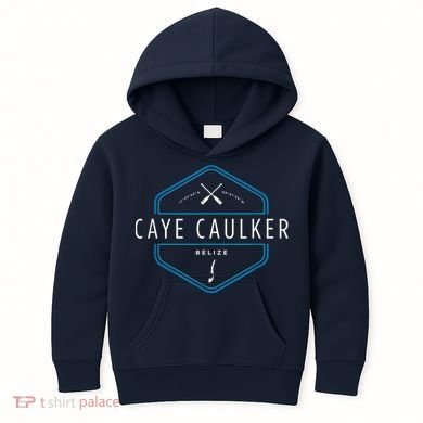 Caye Caulker Belize Beach Graphic Kids Hoodie