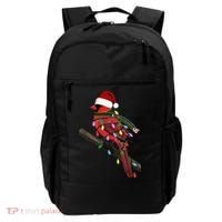 Cardinal Christmas Bird Santa Claus Biologist Animal Backpack thumb 0