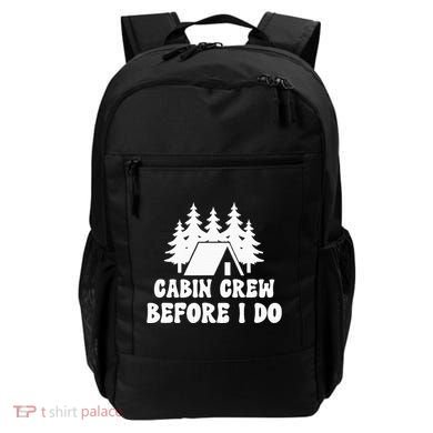 Cabin Crew Before I Do Bride Bachelorette Camping Hiking Backpack