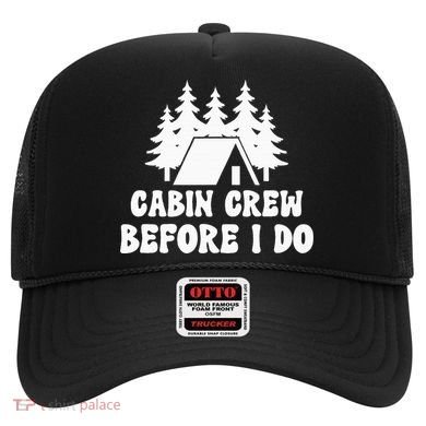 Cabin Crew Before I Do Bride Bachelorette Camping Hiking Hat