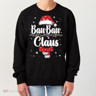 Cute Christmas Baw Baw Claus Women's Sweatshirt