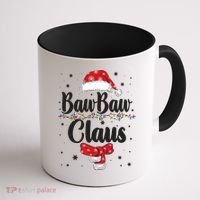 Cute Christmas Baw Baw Claus Coffee Mug thumb 1
