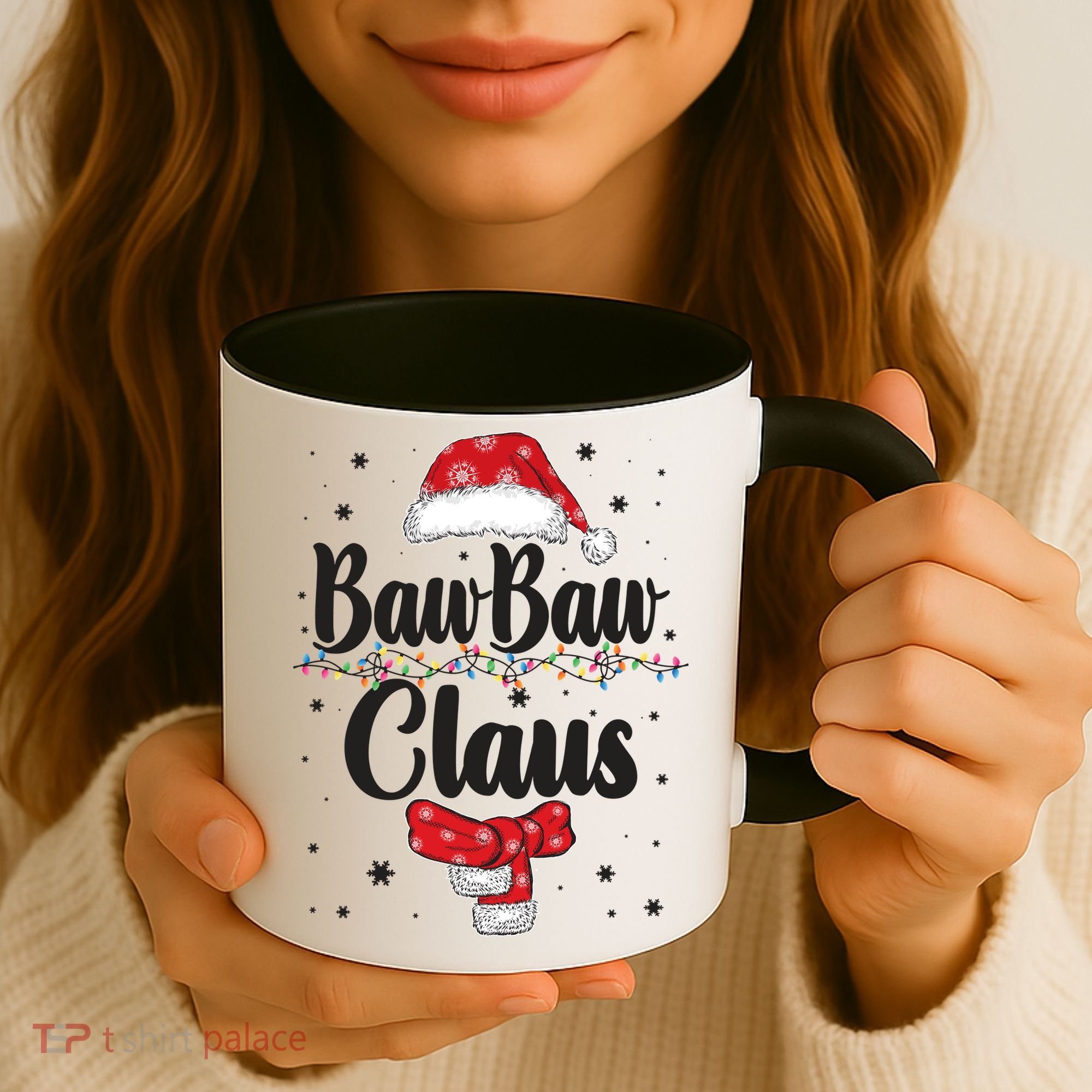 Cute Christmas Baw Baw Claus Coffee Mug
