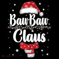 Cute Christmas Baw Baw Claus Women's Hoodie thumb 2