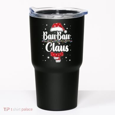 Cute Christmas Baw Baw Claus Tumbler