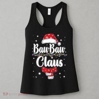 Cute Christmas Baw Baw Claus Women's Tank Top thumb 3