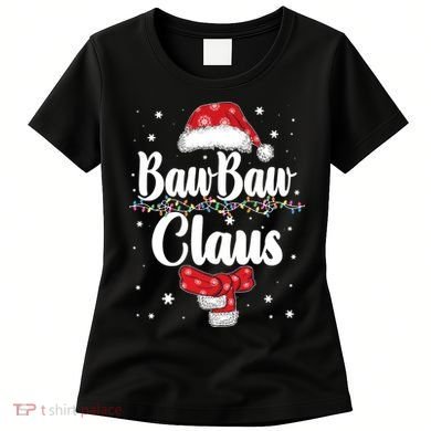 Cute Christmas Baw Baw Claus Women's T-Shirt