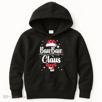 Cute Christmas Baw Baw Claus Kids Hoodie thumb 0