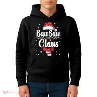 Cute Christmas Baw Baw Claus Kids Hoodie thumb 4