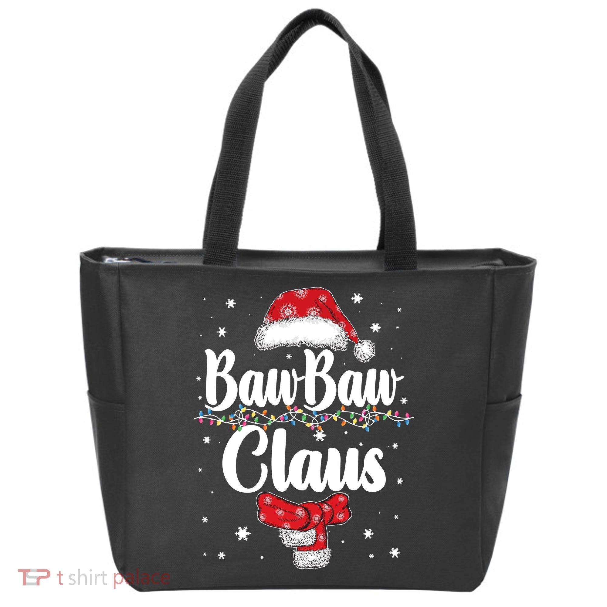 Cute Christmas Baw Baw Claus Tote Bag
