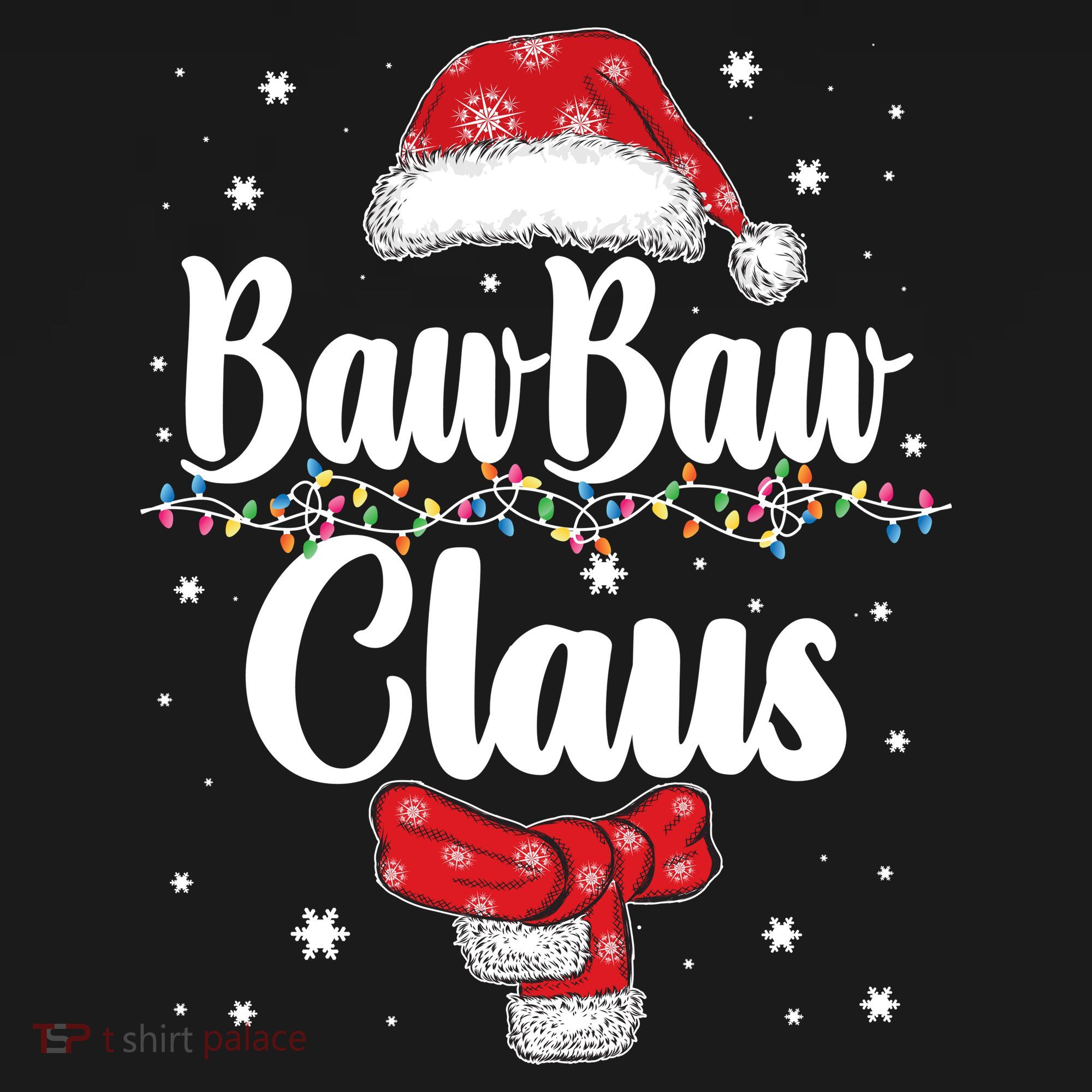 Cute Christmas Baw Baw Claus Tote Bag
