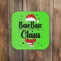 Cute Christmas Baw Baw Claus Coaster thumb 0
