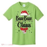 Cute Christmas Baw Baw Claus Kids T-Shirt thumb 0