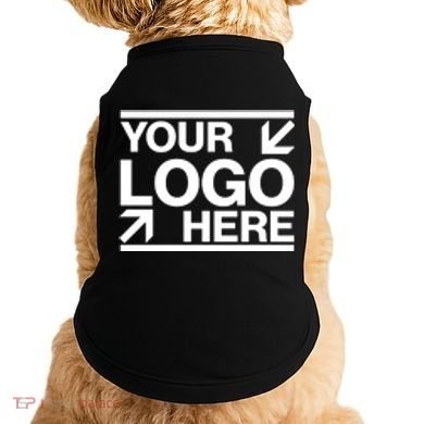 Custom Company Brand Pocket Customize Logo Doggie Tank