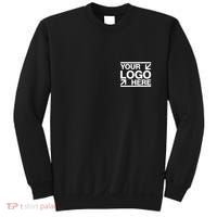 Custom Company Brand Pocket Customize Logo Sweatshirt thumb 0
