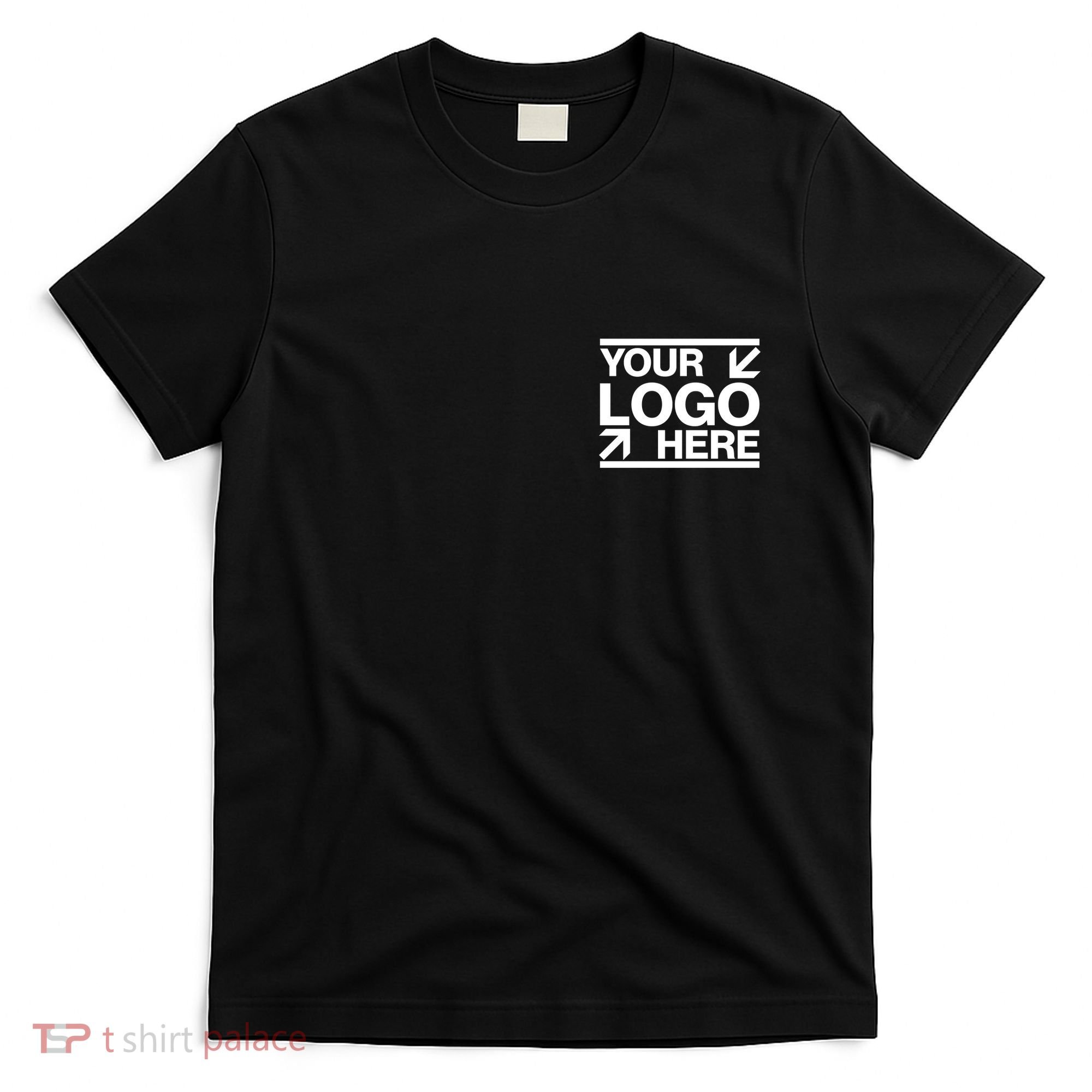 Custom Company Brand Pocket Customize Logo T-Shirt