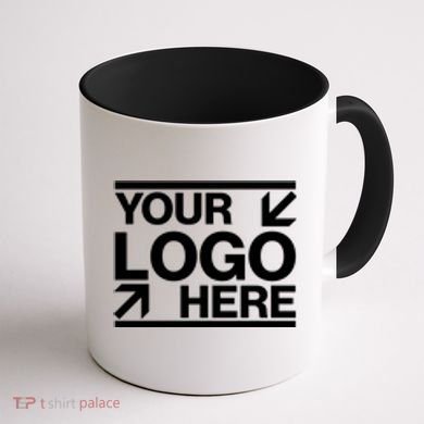 Custom Company Brand Pocket Customize Logo Coffee Mug back