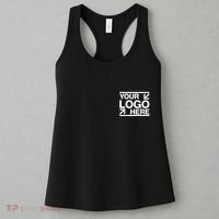 Custom Company Brand Pocket Customize Logo Women's Tank Top thumb 3