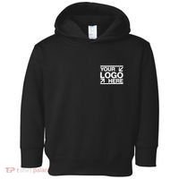 Custom Company Brand Pocket Customize Logo Toddler Hoodie thumb 0