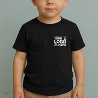 Custom Company Brand Pocket Customize Logo Toddler T-Shirt thumb 2