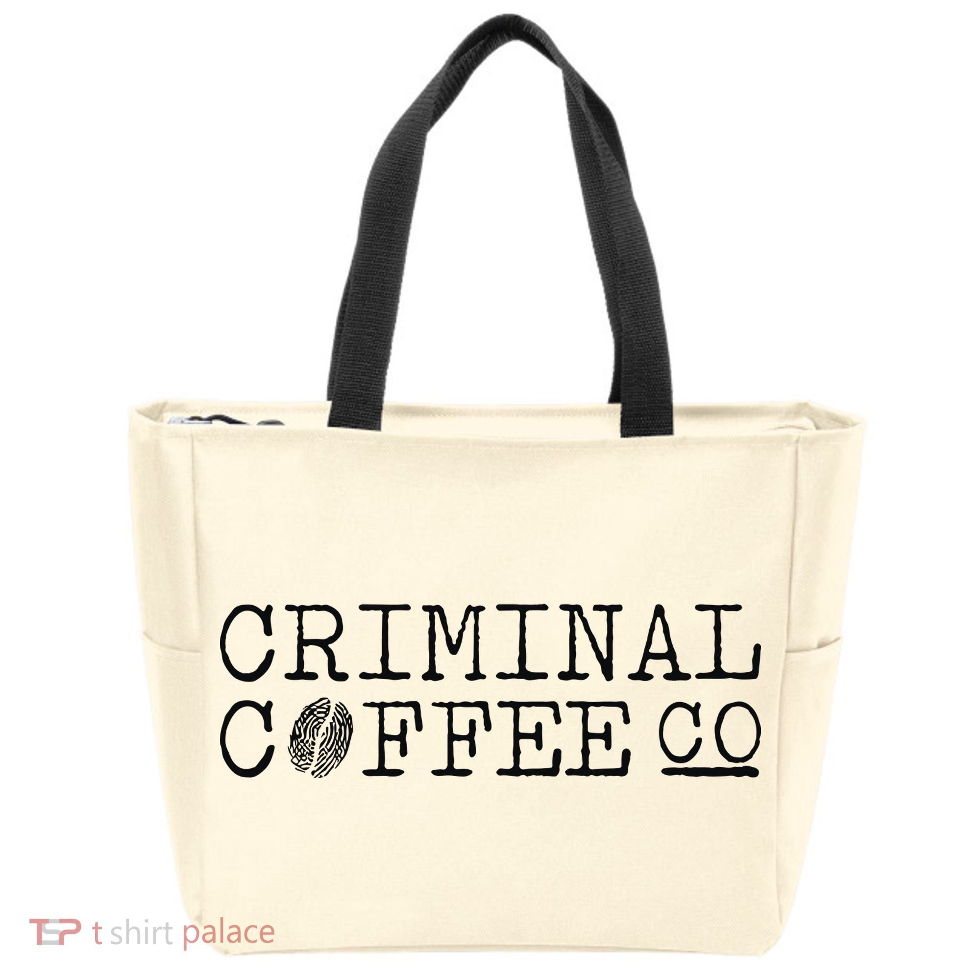 Criminal Coffee Tote Bag