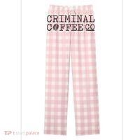 Criminal Coffee Women's Flannel Plaid Pajama Pants thumb 0