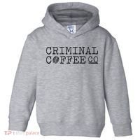 Criminal Coffee Toddler Hoodie thumb 0