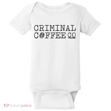 Criminal Coffee Baby Bodysuit