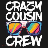 Crazy Cousin Crew Adults Boy Girl Matching Ornament thumb 1