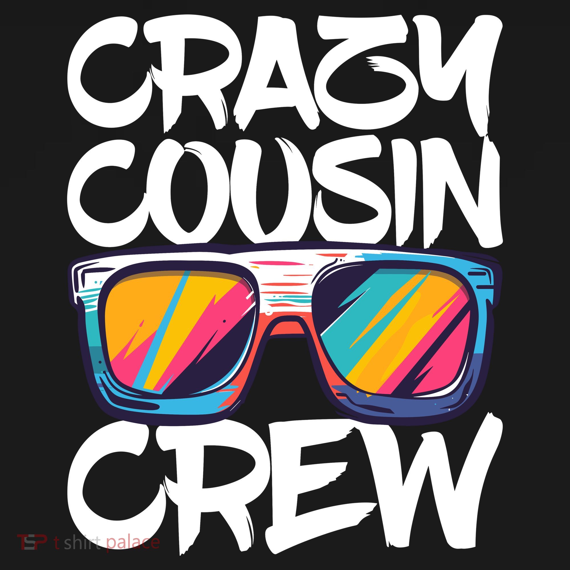 Crazy Cousin Crew Adults Boy Girl Matching Ornament