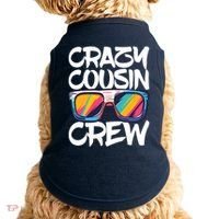 Crazy Cousin Crew Adults Boy Girl Matching Doggie Tank thumb 0