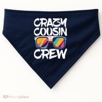 Crazy Cousin Crew Adults Boy Girl Matching USA-Made Doggie Bandana thumb 0