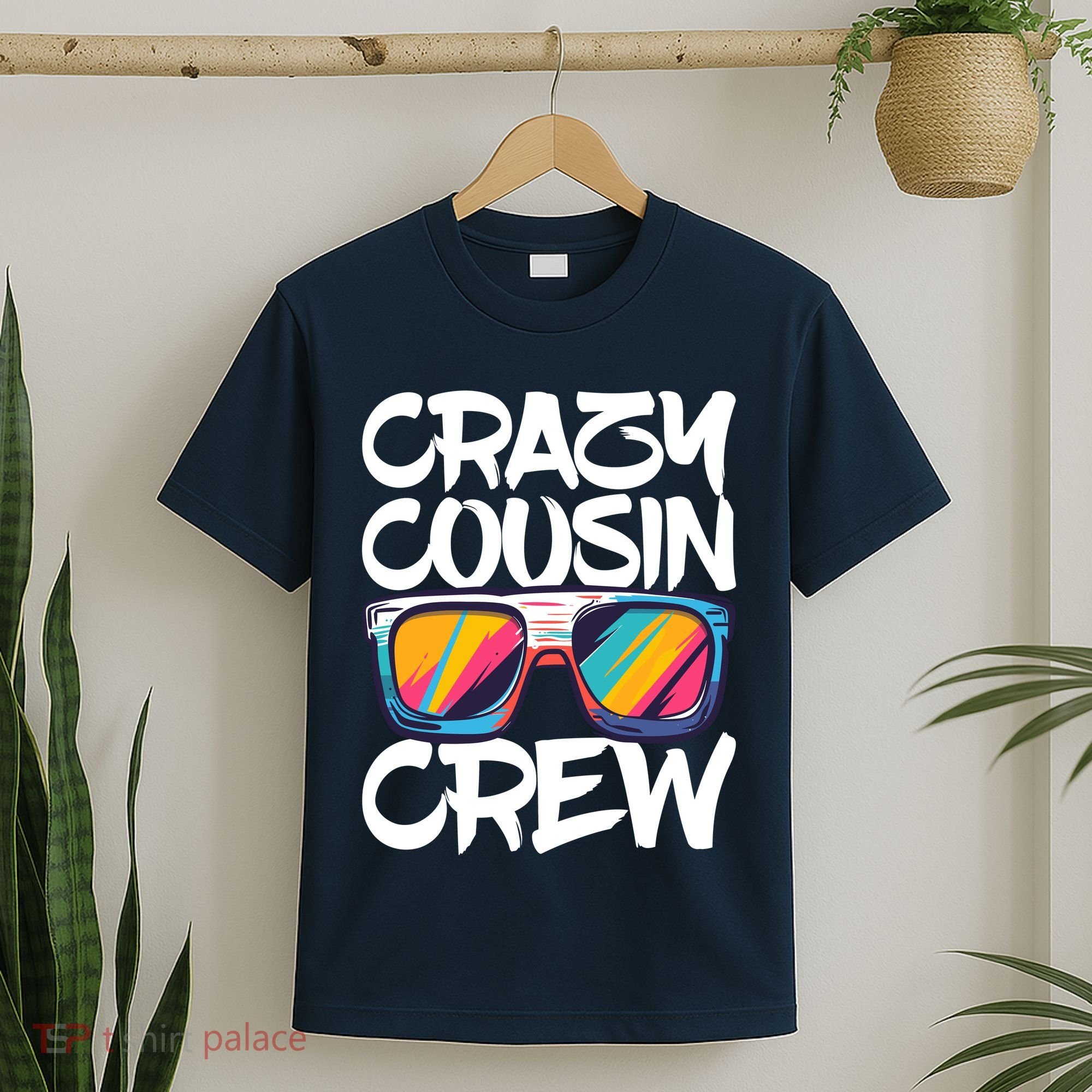 Crazy Cousin Crew Adults Boy Girl Matching T-Shirt
