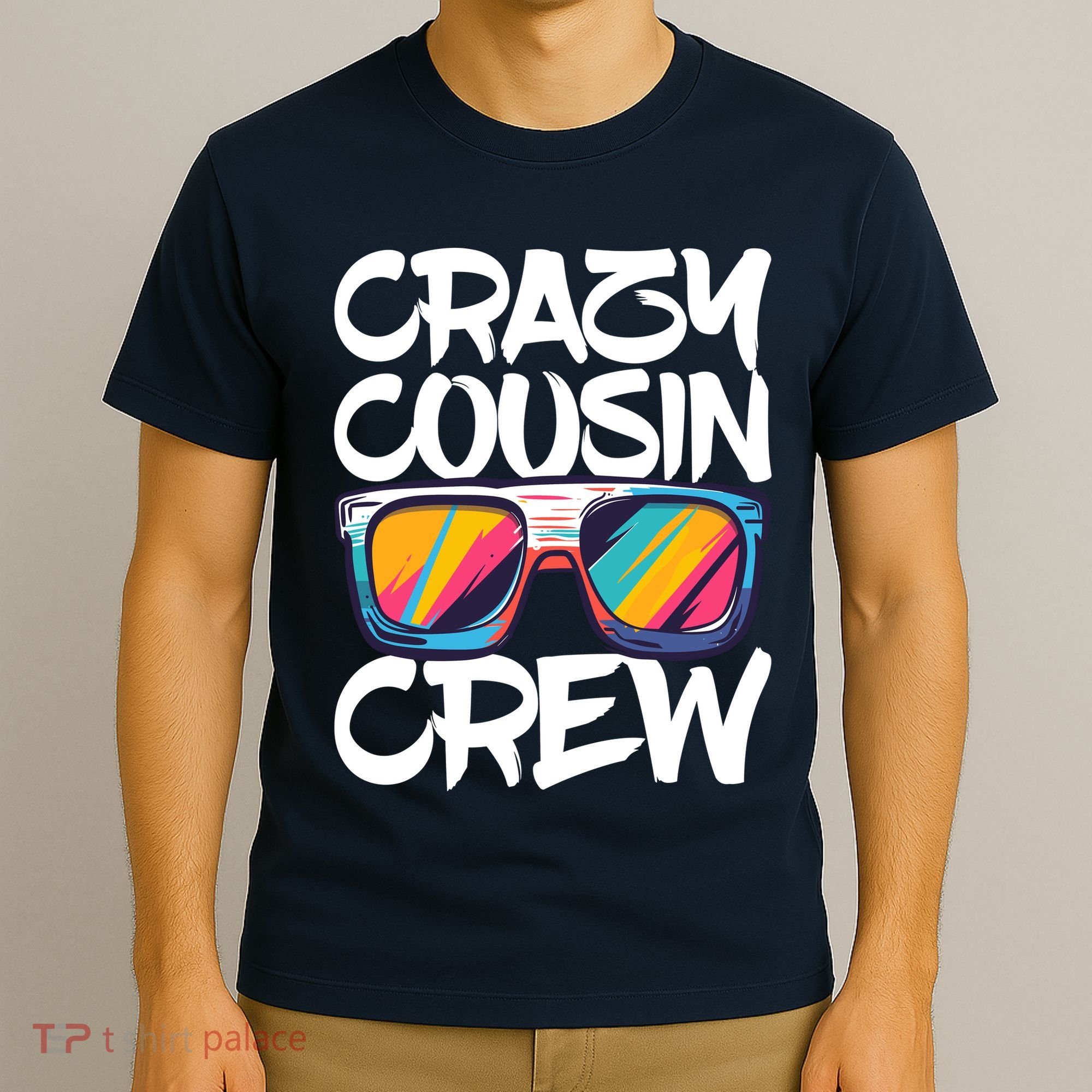 Crazy Cousin Crew Adults Boy Girl Matching T-Shirt