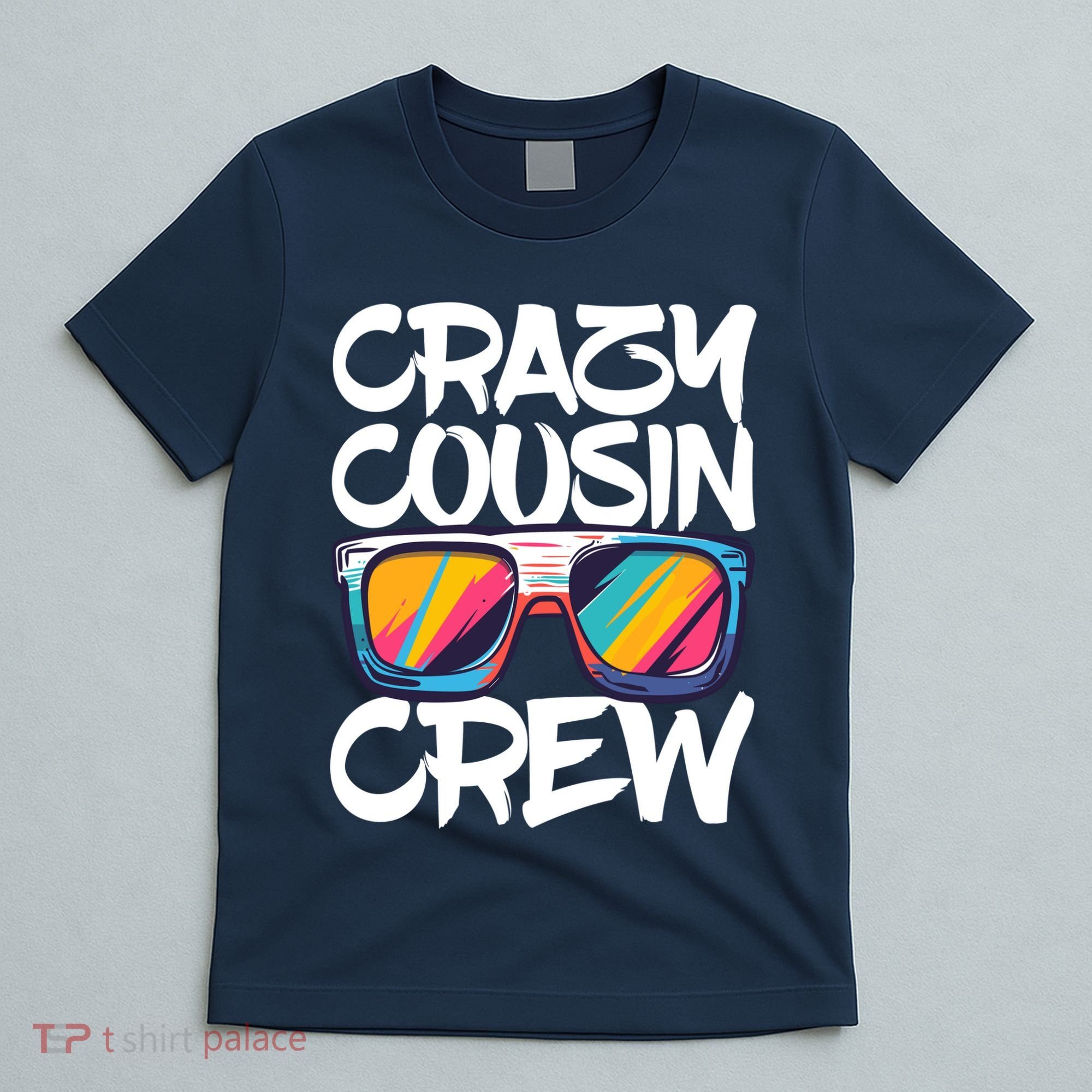 Crazy Cousin Crew Adults Boy Girl Matching T-Shirt