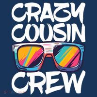 Crazy Cousin Crew Adults Boy Girl Matching Mousepad thumb 1