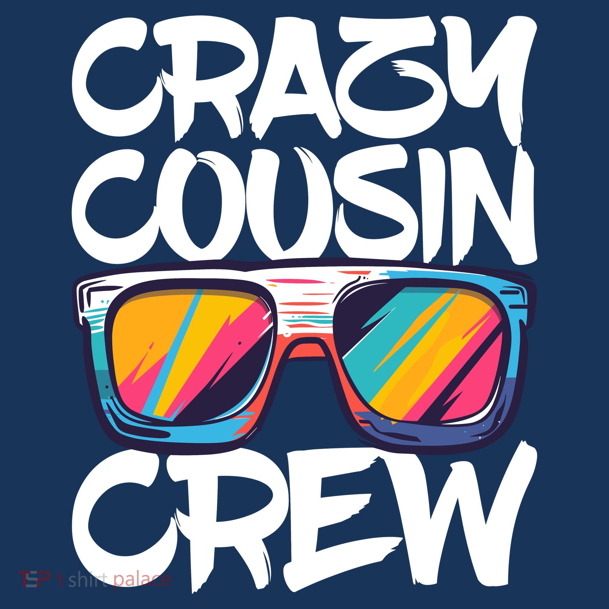 Crazy Cousin Crew Adults Boy Girl Matching Mousepad