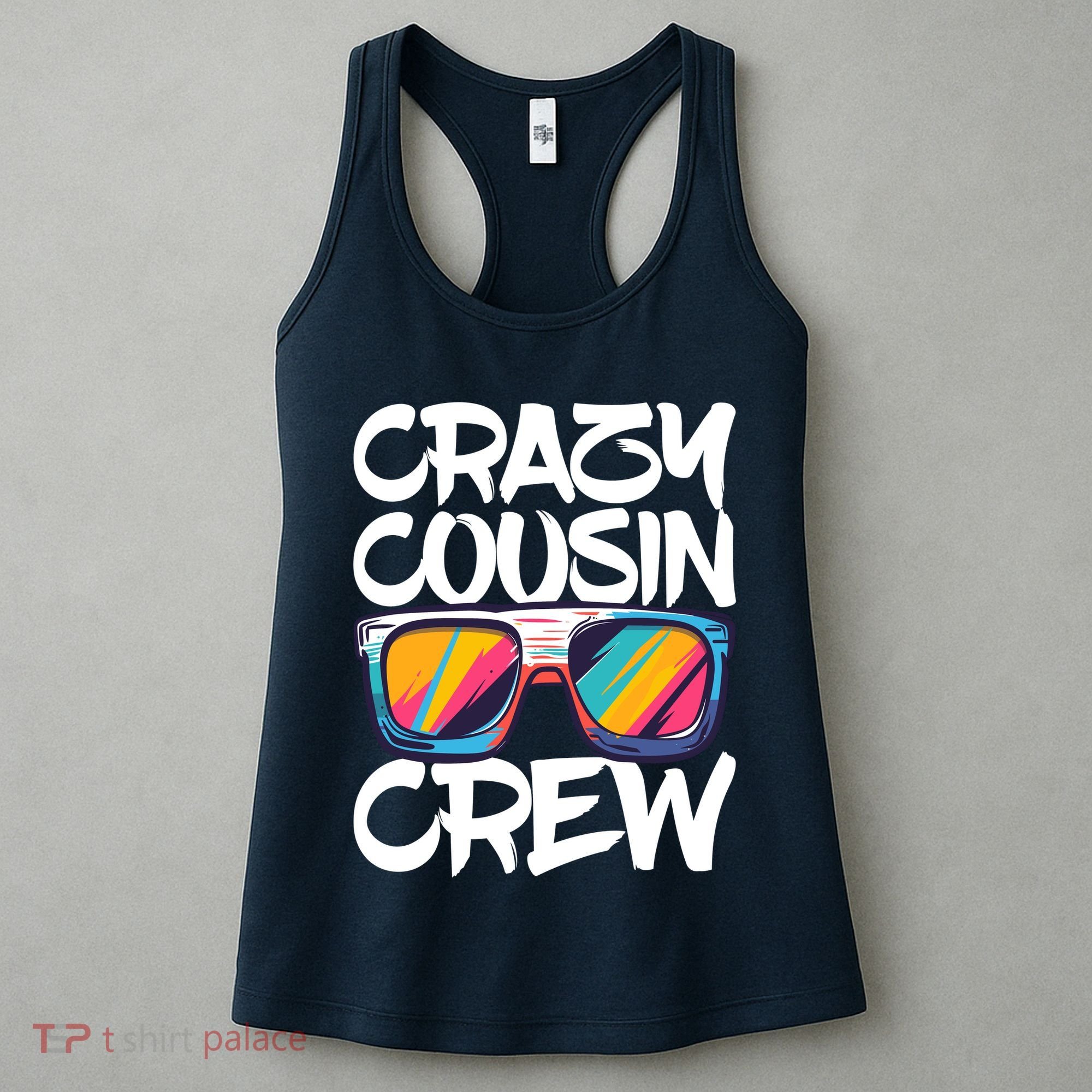 Crazy Cousin Crew Adults Boy Girl Matching Women's Tank Top