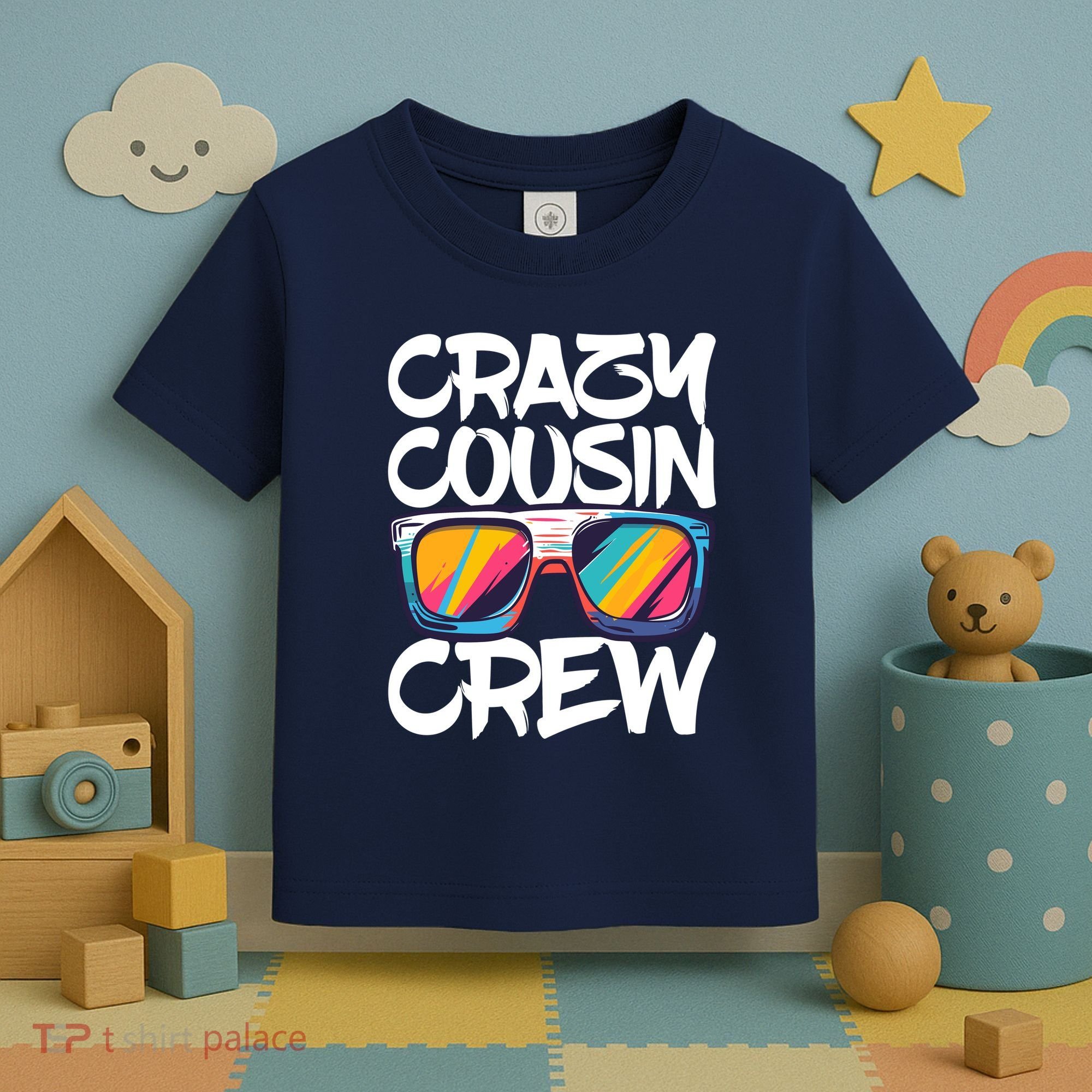 Crazy Cousin Crew Adults Boy Girl Matching Toddler T-Shirt