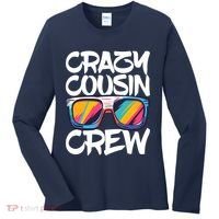 Crazy Cousin Crew Adults Boy Girl Matching Women's Long Sleeve Shirt thumb 0