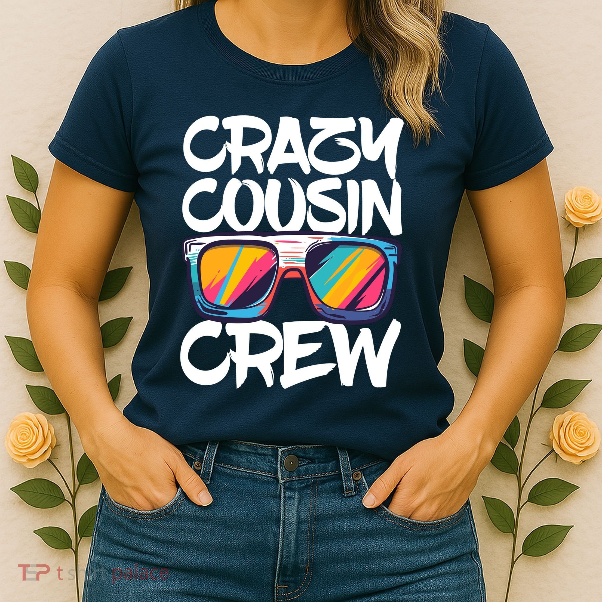 Crazy Cousin Crew Adults Boy Girl Matching Women's T-Shirt