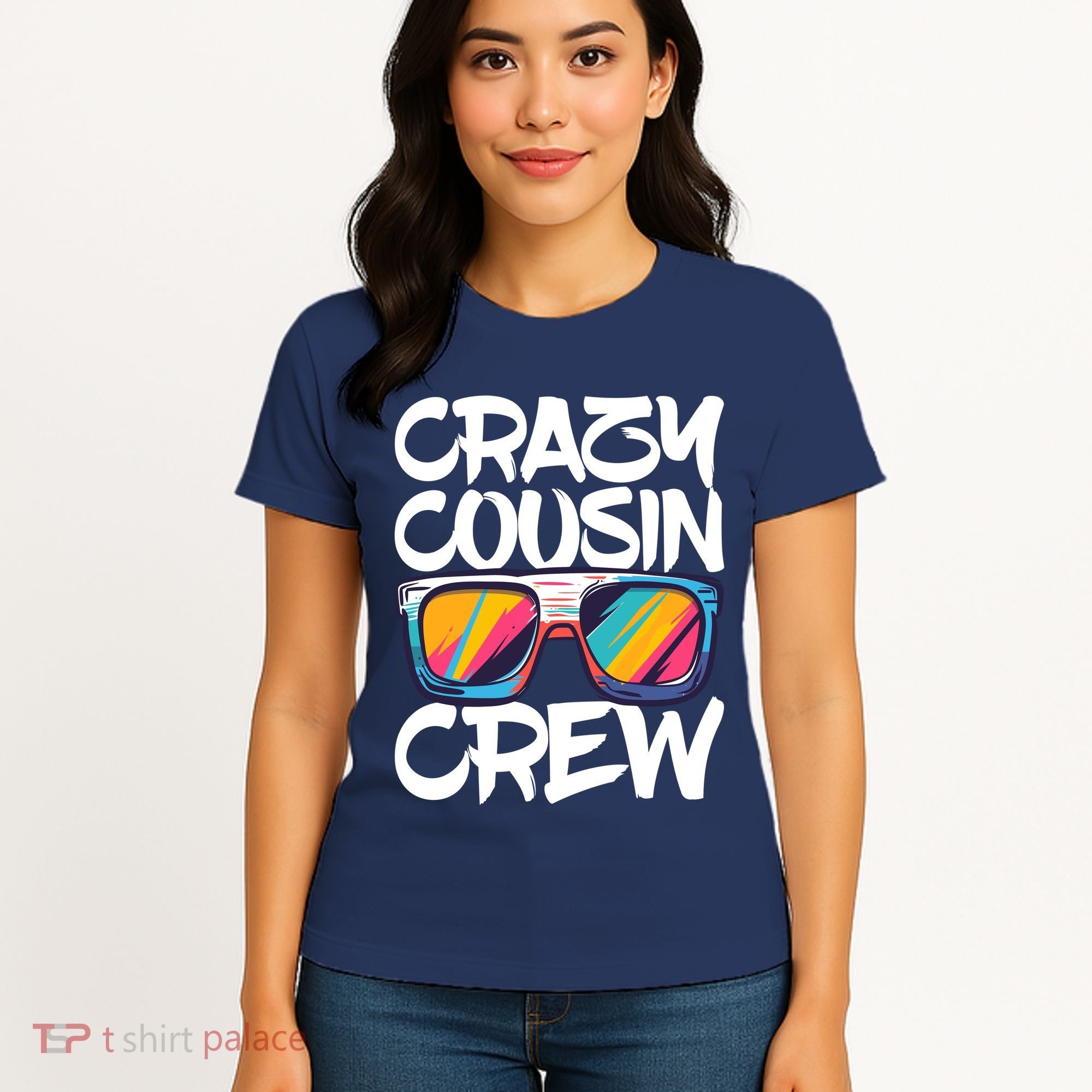 Crazy Cousin Crew Adults Boy Girl Matching Women's T-Shirt