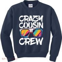 Crazy Cousin Crew Adults Boy Girl Matching Kids Sweatshirt thumb 0