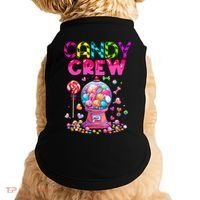 Candy Crew Candy Land Sweetie Candy Squad Halloween Costume Doggie Tank thumb 0