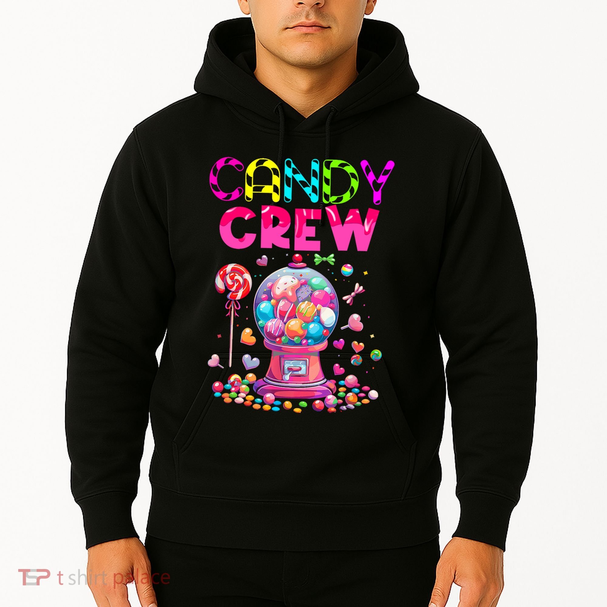 Candy Crew Candy Land Sweetie Candy Squad Halloween Costume Hoodie