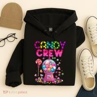 Candy Crew Candy Land Sweetie Candy Squad Halloween Costume Hoodie thumb 4