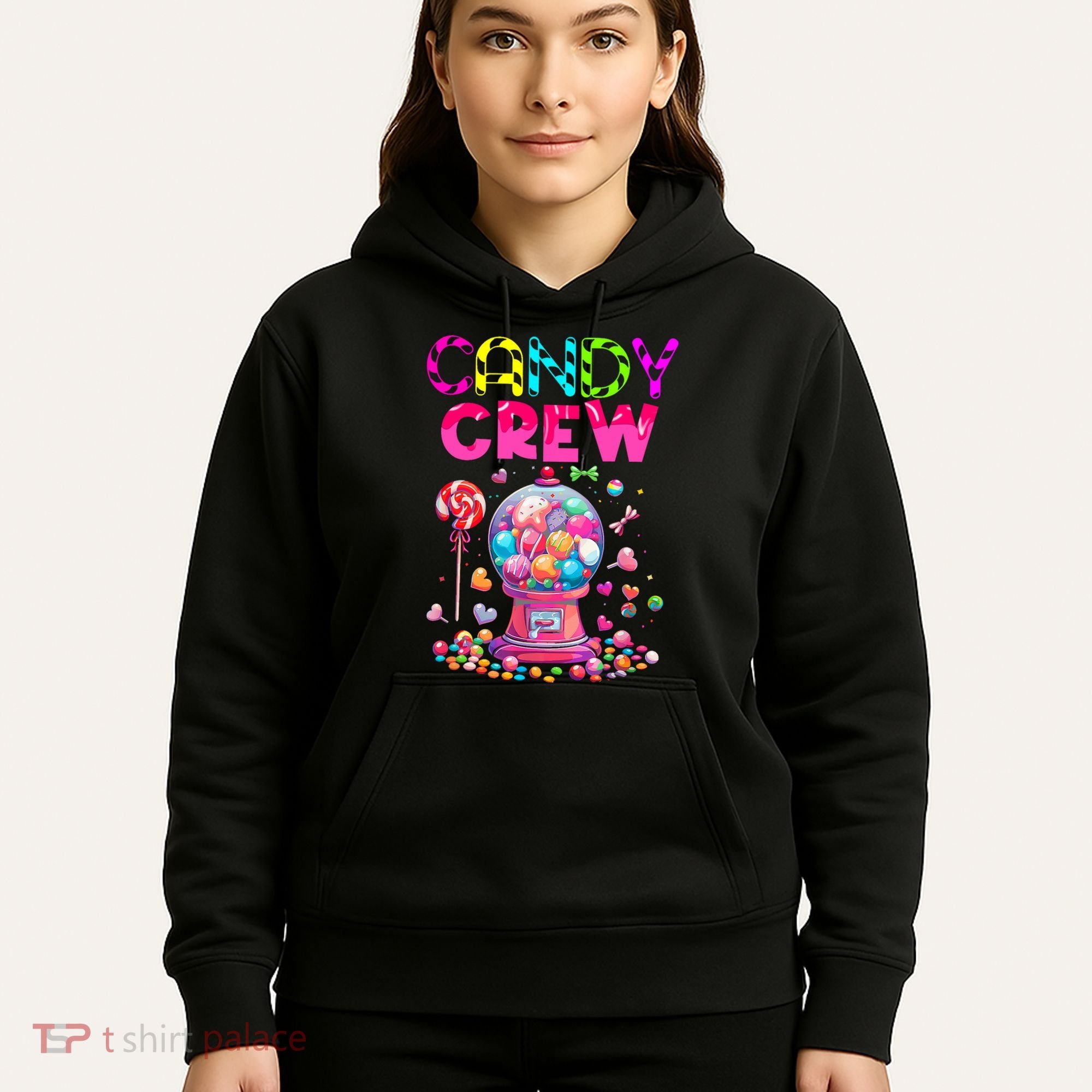 Candy Crew Candy Land Sweetie Candy Squad Halloween Costume Hoodie