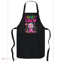 Candy Crew Candy Land Sweetie Candy Squad Halloween Costume Apron thumb 0