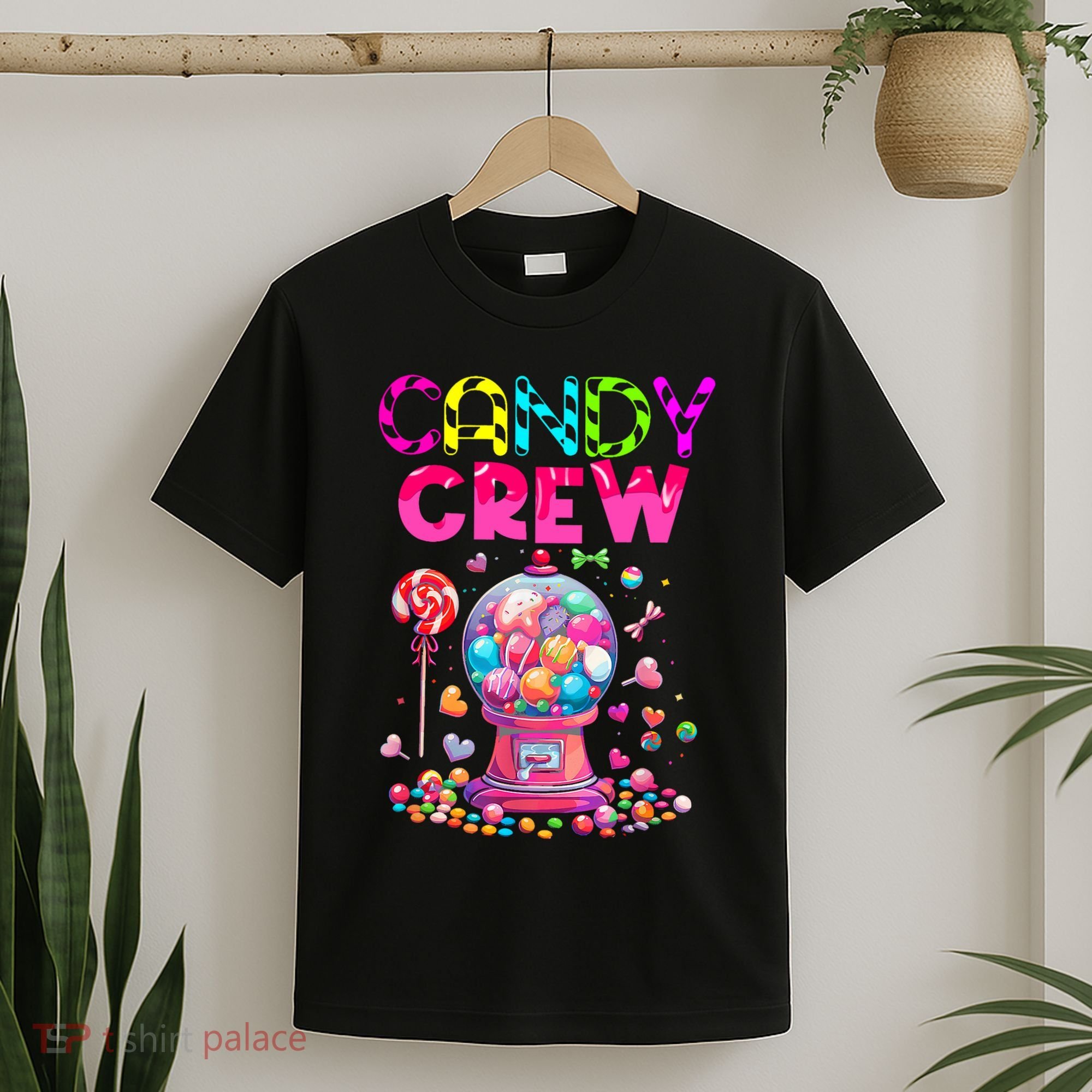 Candy Crew Candy Land Sweetie Candy Squad Halloween Costume T-Shirt