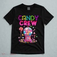 Candy Crew Candy Land Sweetie Candy Squad Halloween Costume T-Shirt thumb 5